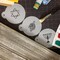 3.5-Inch Large Jewish Symbols Cookie & Cupcake Stencils: Dreidel, Star of David, Menorah | C183 by Designer Stencils |